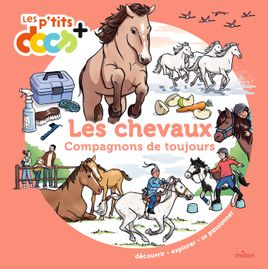 Couverture de Les chevaux