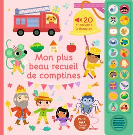 Couverture de Mon plus beau recueil de comptines