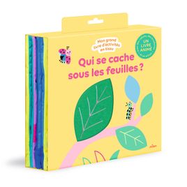 Couverture de Qui se cache sous les feuilles ? 