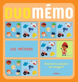 Couverture de Duo mémo - Les métiers - Sauras-tu associer les images ?