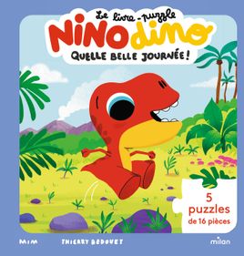 Couverture de Le livre-puzzle de Nino Dino - Quelle belle journée ! 