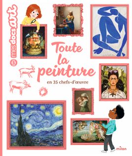 Couverture de Mes docs art - Toute la peinture - dès 5 ans 