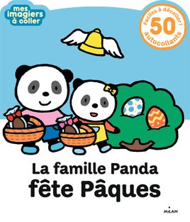 Couverture de La famille Panda fête Pâques