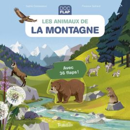 Couverture de Les animaux de la montagne