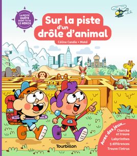 Couverture de Sur la piste d'un drôle d'animal