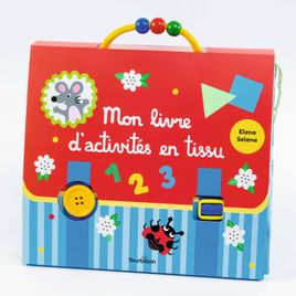 Couverture de Mon livre d'activités en tissu