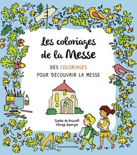 Couverture de Les coloriages de la messe