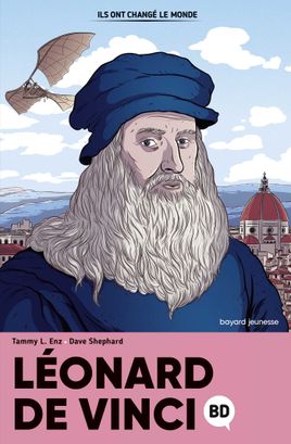 Couverture de Leonard de Vinci en BD