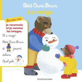 Couverture de Lis avec moi Petit Ours Brun - La neige