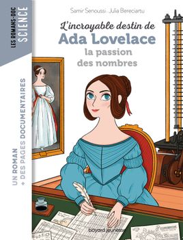 Couverture de L'incroyable destin d'Ada Lovelace, la passion des nombres