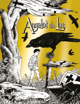 Couverture de Angelot du lac - noir et blanc