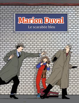 Couverture de Le scarabée bleu - Marion Duval T1 NE