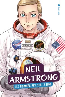 Couverture de Neil Armstrong en manga