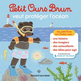 Couverture de Petit Ours Brun veut protéger l'océan 