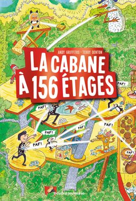 Couverture de La cabane à 156 étages