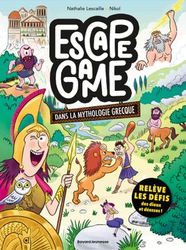 Couverture de Escape game mythologie