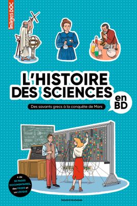 Couverture de L'Histoire des sciences en BD