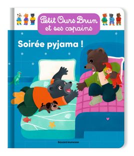 Couverture de Petit Ours Brun - Soirée pyjama !