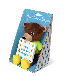 Couverture de Ma peluche Petit Ours Brun et son imagier - Dès 1 an