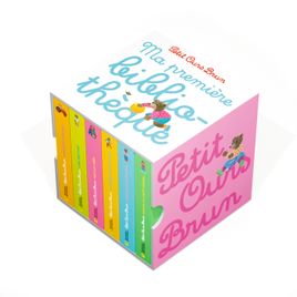 Couverture de Petit ours Brun - Ma première bibliothèque - Dès 2 ans