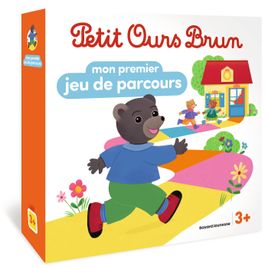 Couverture de Jeu Petit Ours Brun - Mon premier jeu de parcours - Dès 3 ans
