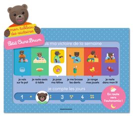 Couverture de Petit Ours Brun - Mon tableau des petites victoires