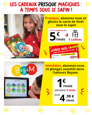 Votre magazine dès 5€/mois + 1 cadeau