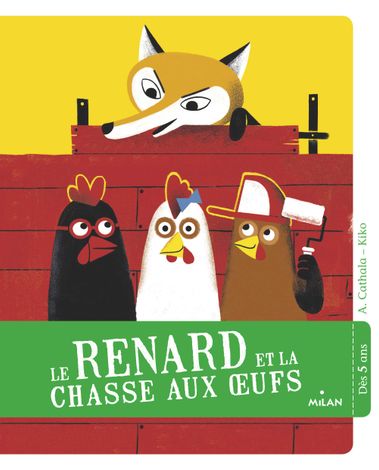 Couverture de « Le renard et la chasse aux œufs »