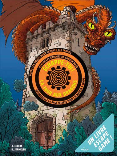 Couverture de « Échappe-toi de la tour aux dragons »
