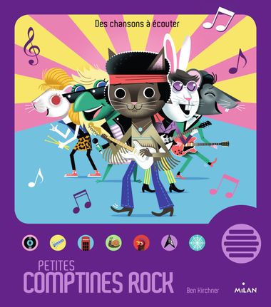 Couverture de « Petites comptines rock »