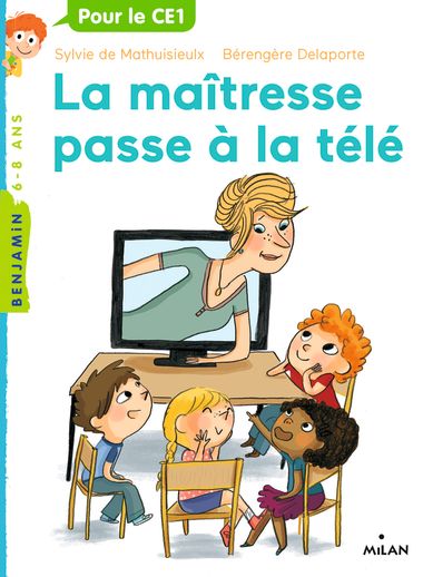 Couverture de « La maîtresse passe à la télé »