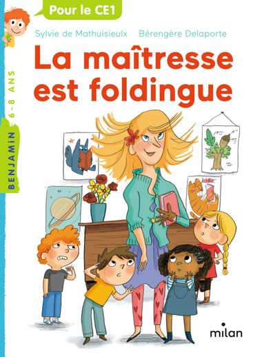Couverture de « La maîtresse est foldingue »