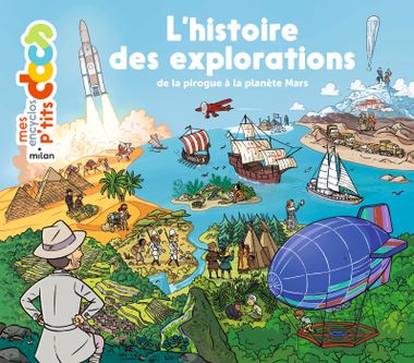 Couverture de « L’histoire des explorations »