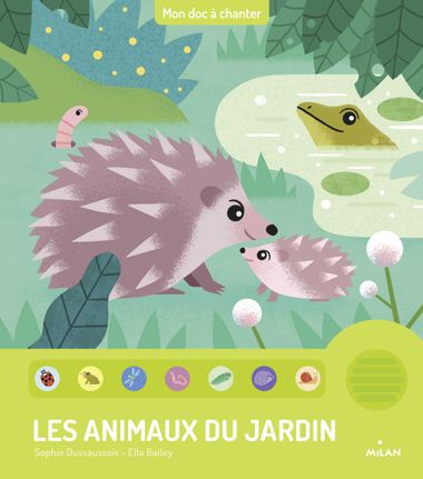 Couverture de « Les animaux du jardin »