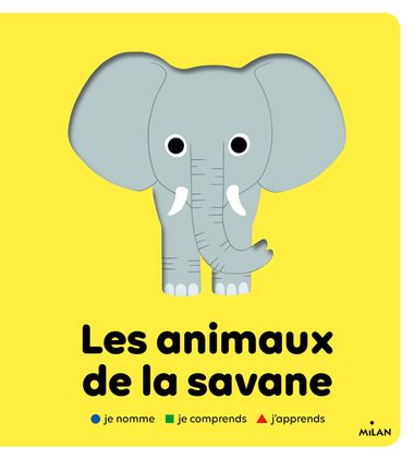 Couverture de « Les animaux de la savane »