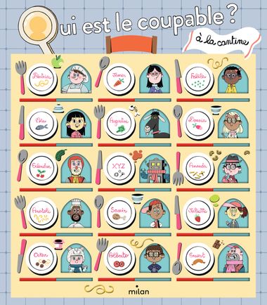 Couverture de « Qui est le coupable à la cantine ? »