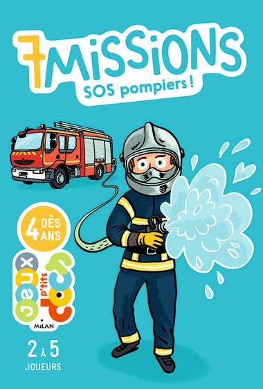 Couverture de « 7 missions – SOS pompiers ! »