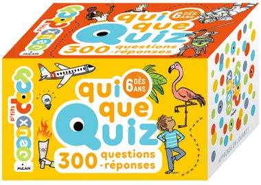 Couverture de « QuiQueQuiz – 300 questions-réponses »
