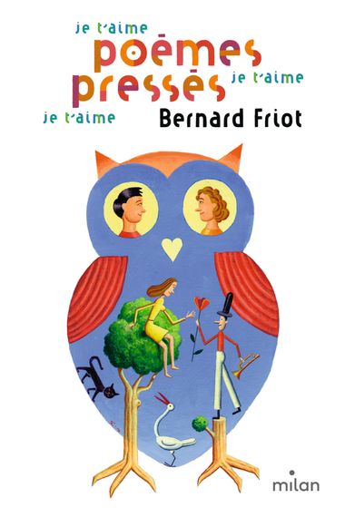 Couverture de « Poèmes pressés – Je t’aime, je t’aime, je t’aime »