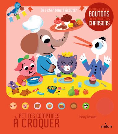 Couverture de « Petites comptines à croquer »