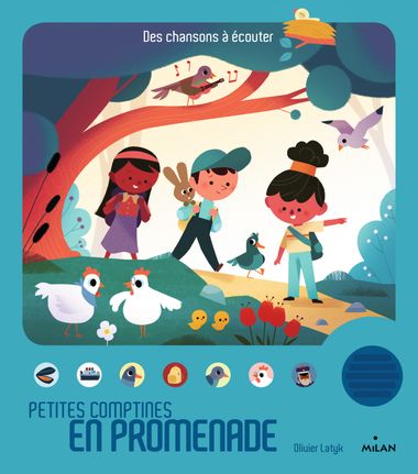 Couverture de « Petites comptines en promenade »