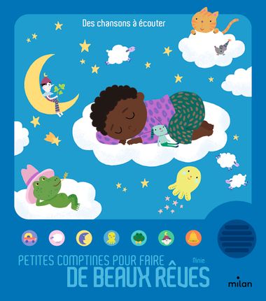 Couverture de « Petites comptines pour faire de beaux rêves »