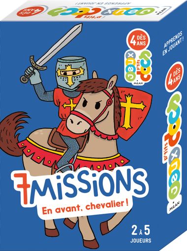 Couverture de « 7 missions – En avant, chevaliers ! »