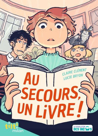 Couverture de « Au secours, un livre ! »
