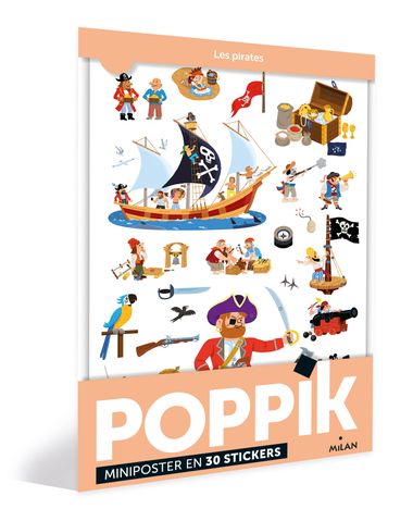 Couverture de « Les pirates – Poppik »