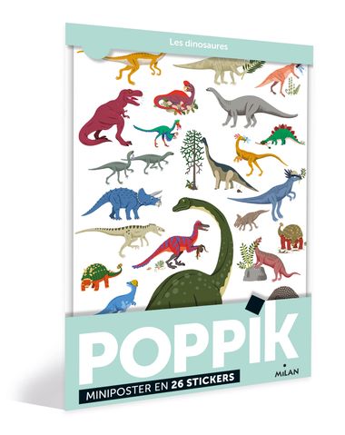 Couverture de « Les dinosaures – Poppik »