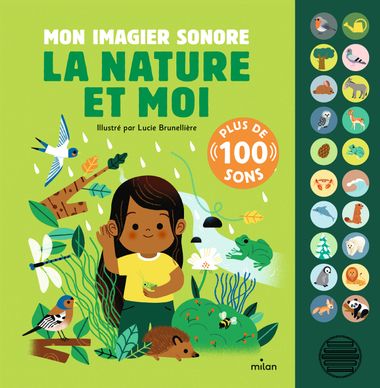 Couverture de « Mon imagier sonore – La nature et moi »