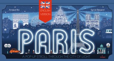 Couverture de « Paris, a pop-up stroll through the city of light »