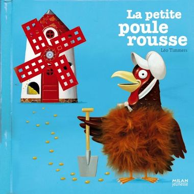 Couverture de « La petite poule rousse »