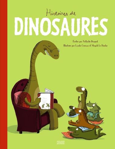 Couverture de « Histoires de dinosaures »